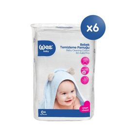 Wee Baby 360 Adet Bebek Temizleme Pamuğu Seti