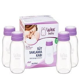 Wee Baby 4 Adet Süt Saklama Kabı