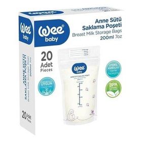 Wee Baby 558 20'li Süt Saklama Poşeti