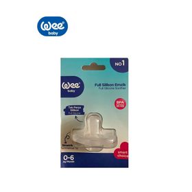Wee Baby 561 / BYZ No:1 Beyaz Full Silikon Emzik