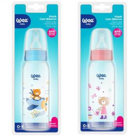 Wee Baby 59579 Klasik 250/125 ml Cam Biberon Seti