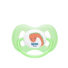 Wee Baby 6-18 Ay No: 2 2'li Mor Pembe Damaklı Kelebek Emzik