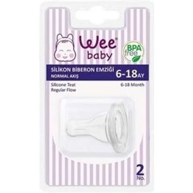 Wee Baby 6-18 Ay Silikon Yedek Biberon Emziği
