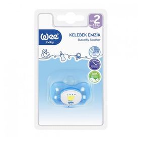 Wee Baby 6+ Ay Silikon Damaklı Emzik