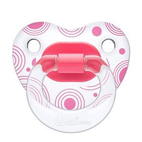 Wee Baby 6+ Ay Silikon Desenli Damaklı Emzik