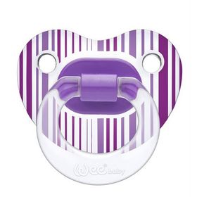 Wee Baby 6+ Ay Silikon Desenli Damaklı Emzik