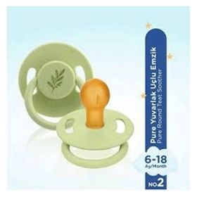 Wee Baby 699 / YSL No : 2 Yeşil Pure Yuvarlak Kauçuk Emzik