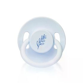 Wee Baby 700 No: 3 Mavi Pure Yuvarlak Kauçuk Emzik