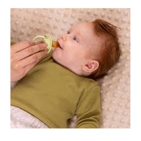 Wee Baby 700 No: 3 Yeşil Pure Yuvarlak Kauçuk Emzik