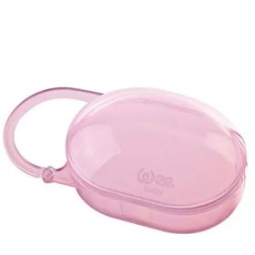 Wee Baby 739 Pembe Saplı Emzik Kutusu