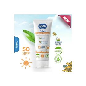 Wee Baby 75 ml SPF50 Organik İçerikli Bebek Güneş Kremi