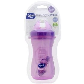 Wee Baby 761 Mor Pipetli Bardak