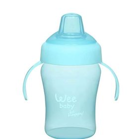Wee Baby 775 240 ml Mavi Kulplu Biberon