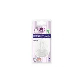 Wee Baby 795 6-18 Ay Damaklı Geniş Ağızlı Biberon Emziği