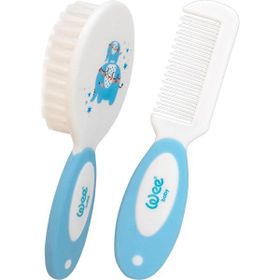 Wee Baby 803 Mavi Fırça Tarak Seti