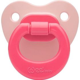 Wee Baby 819 6+ Ay Silikon Mat Gövdeli Damaklı Uçlu Emzik Lila
