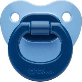 Wee Baby 819 6+ Ay Silikon Mat Gövdeli Damaklı Uçlu Emzik Pembe