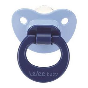 Wee Baby 819 6+ Ay Silikon Mat Gövdeli Damaklı Uçlu Emzik Pembe