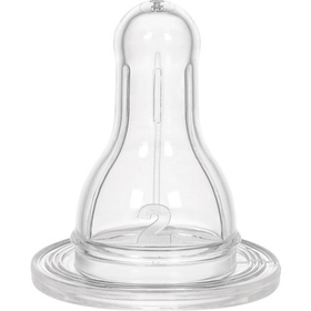 Wee Baby 821 No:2 Yuvarlak Uçlu Biberon Emziği