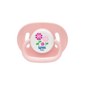 Wee Baby 830 Oval Gövdeli Yuvarlak Uçlu No 2 Pembe Emzik
