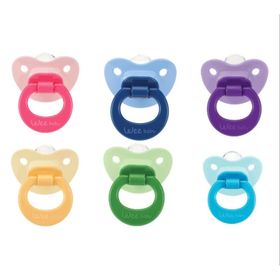 Wee Baby 841 0-6 Ay Silikon Damaklı Emzik Pembe