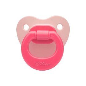 Wee Baby 841 0-6 Ay Silikon Damaklı Emzik Pembe