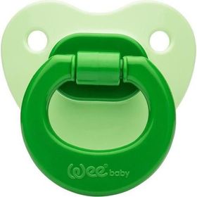 Wee Baby 841 0-6 Ay Silikon Mat Gövdeli Damaklı Askılı Emzik