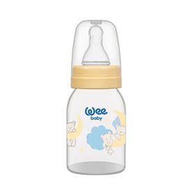 Wee Baby 851 125 ml Sarı Klasik PP Biberon
