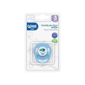 Wee Baby 857 18+ Ay Silikon Yuvarlak Uçlu Emzik