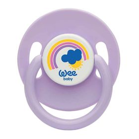 Wee Baby 857 18+ Ay Silikon Yuvarlak Uçlu Emzik
