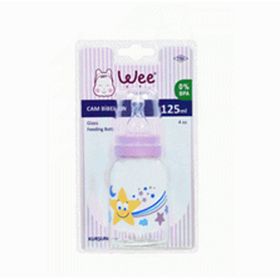 Wee Baby 877 125 ml Mor Klasik Cam Biberon