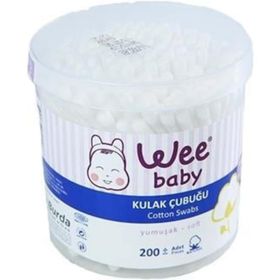Wee Baby 906 200'lük Pamuklu Kulak Çubuk