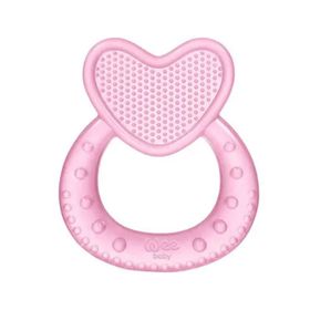 Wee Baby 912 Pembe Kalpli Silikon Diş Kaşıyıcı