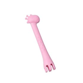 Wee Baby 924 Pembe Silikon Prime Çatal Kaşık