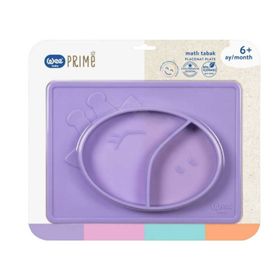 Wee Baby 925 Mor Prime Silikon Matlı Tabak