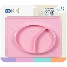 Wee Baby 925 Pembe Prime Silikon Matlı Tabak