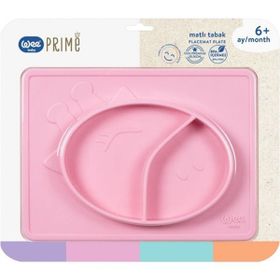 Wee Baby 925 Pembe Prime Silikon Matlı Tabak