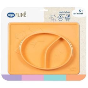 Wee Baby 925 Turuncu Prime Silikon Matlı Tabak