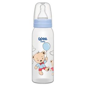 Wee Baby Balonlu Ayı Mavi Klasik 250 ml PP Biberon