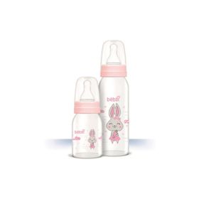 Wee Baby Bebsi Pembe 250 ml+125 ml Cam Biberon