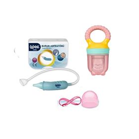 Wee Baby Burun Aspiratörü-Emzik Saklama Kabı-Meyve Süzgeci 3'lü Set