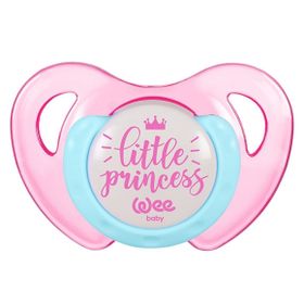 Wee Baby Desenli Kelebek 0-6 Ay Damaklı Silikon Emzik