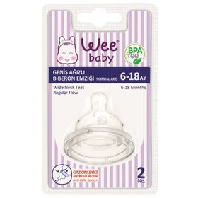 Wee Baby Geniş Ağızlı Biberon Emziği No:2 853