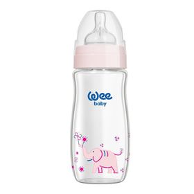 Wee Baby Klasik Geniş Ağızlı Isıya Dayanıklı Cam Biberon