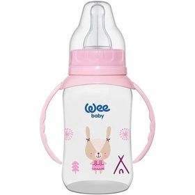 Wee Baby Klasik Kulplu PP 150 ml 744 Pembe Biberon