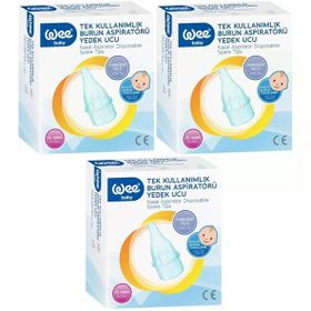 Wee Baby Kod:163 30 Adet Burun Aspiratörü Nasal Yedek Ucu