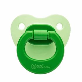 Wee Baby Mat Gövdeli Silikon Damaklı No 2 6-18 Ay Emzik