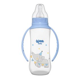 Wee Baby Mavi Klasik Kulplu 270 ml Pp Biberon