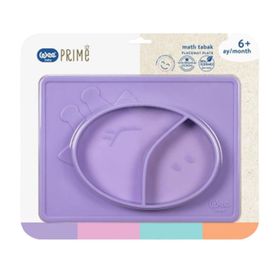 Wee Baby Mor Prime Matlı Tabak