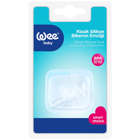 Wee Baby N:3 Silikon Askılı Biberon Emziği